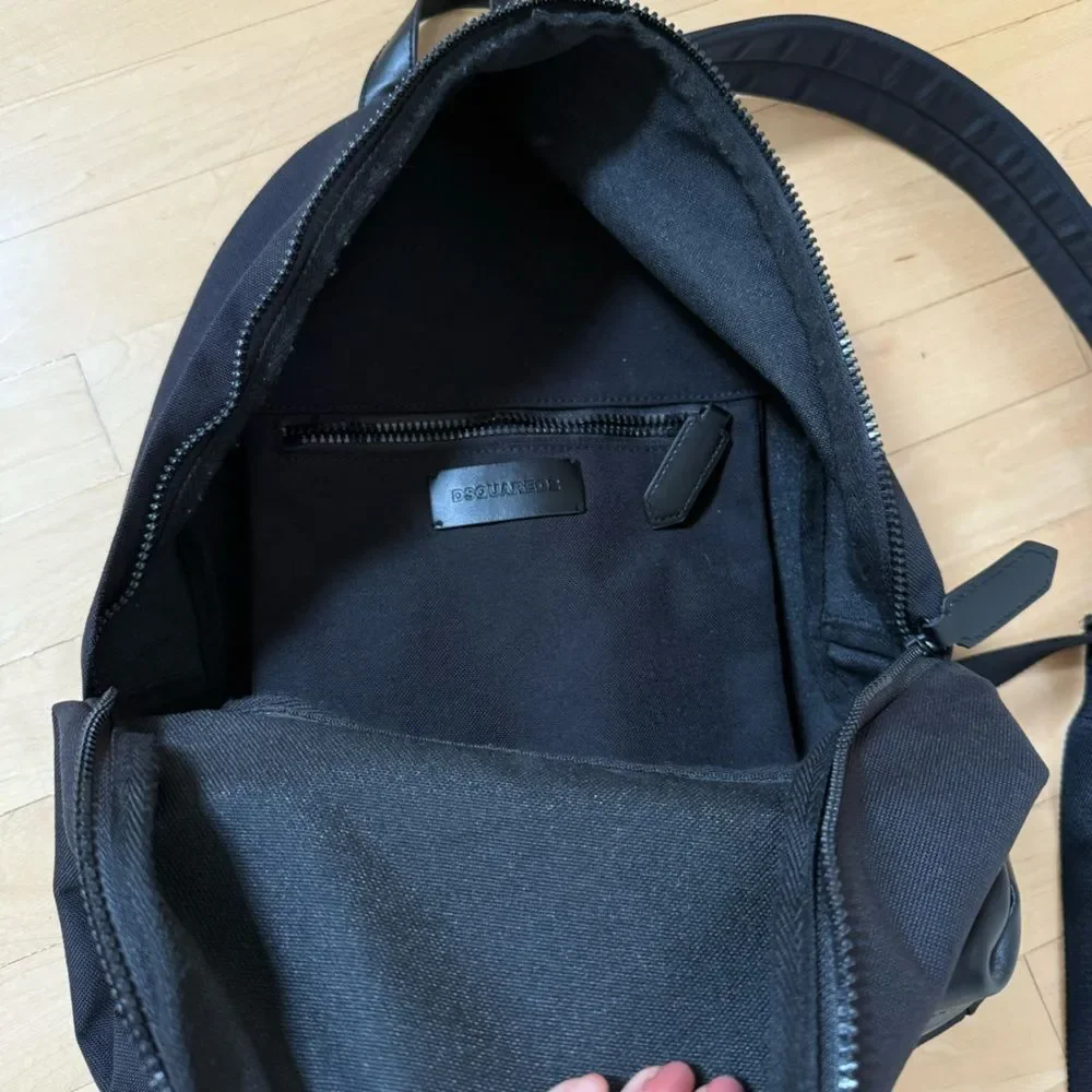 Dsquared2 Icon Collection Black Backpack